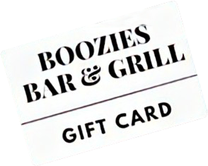 Boozie's gift card